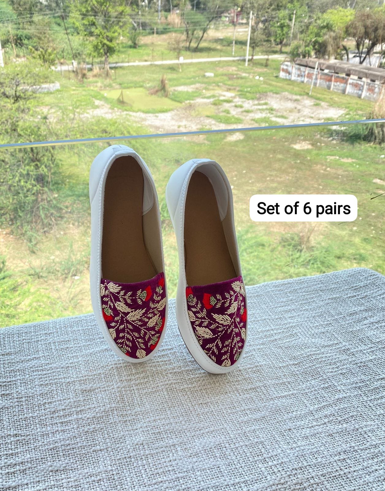 Embroidered Shoe