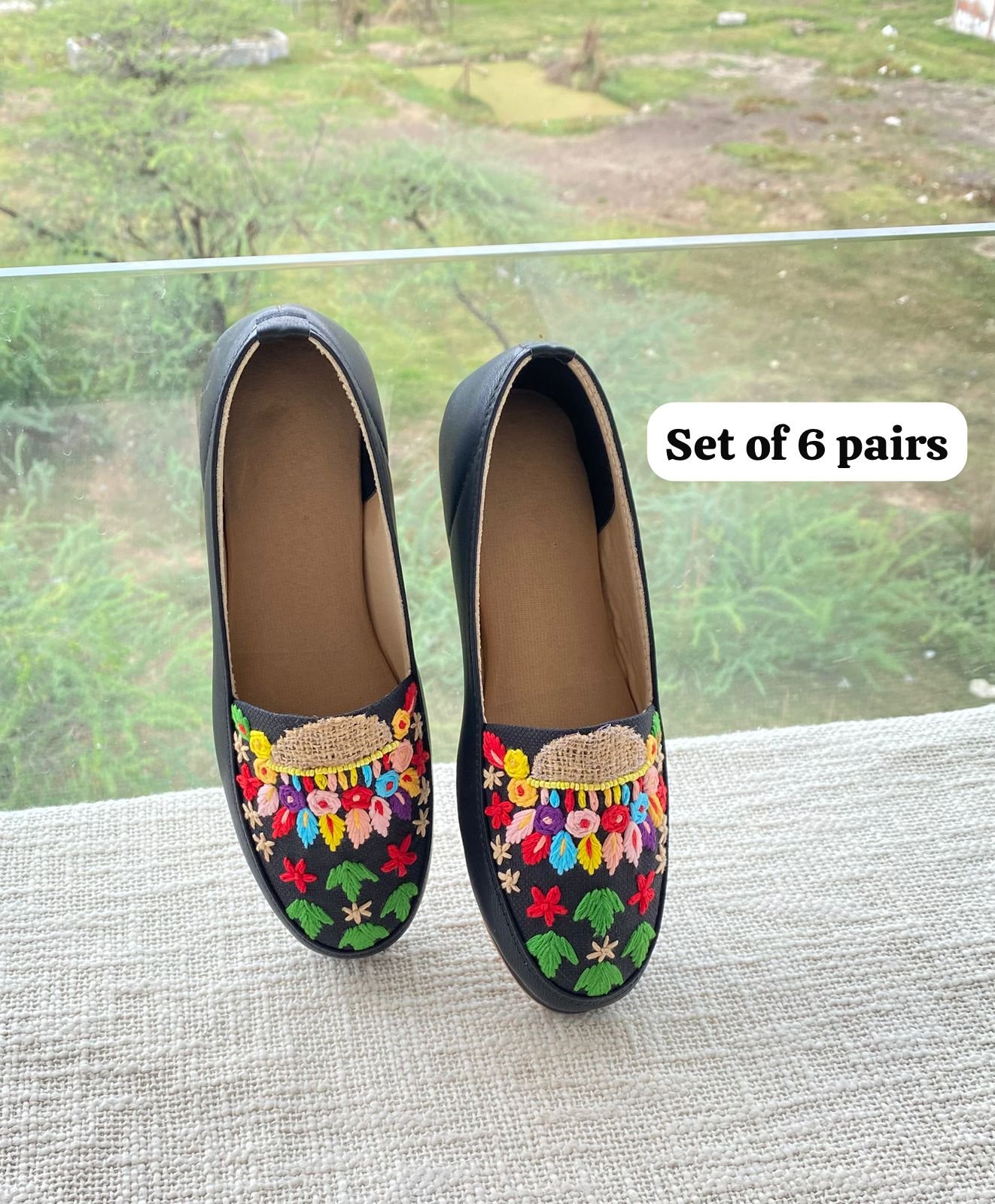 Embroidered Shoe
