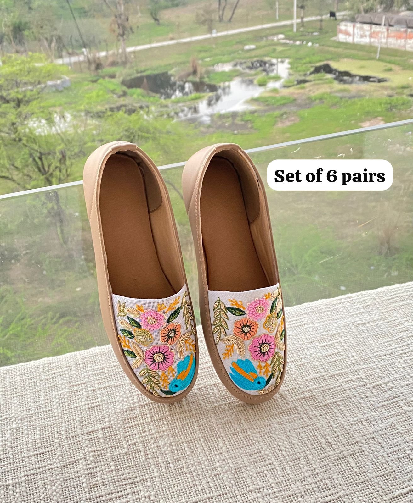 Embroidered Shoe