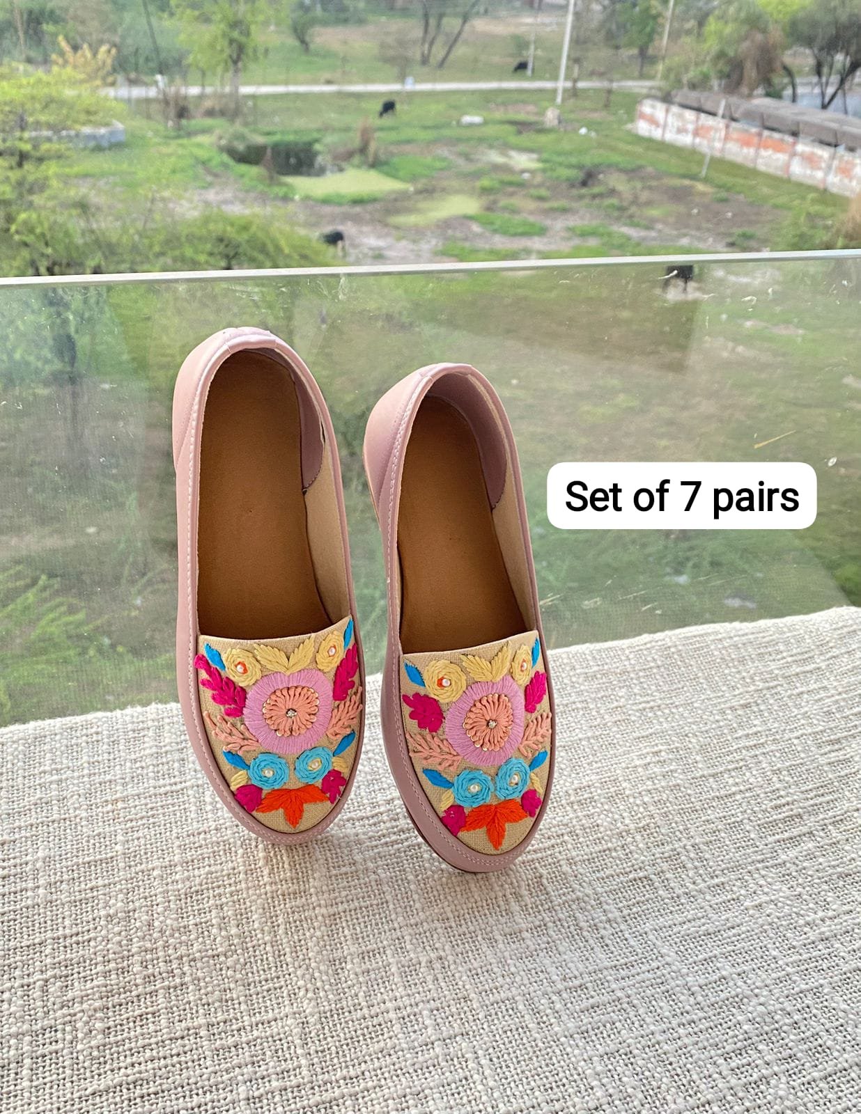 Embroidered Shoe