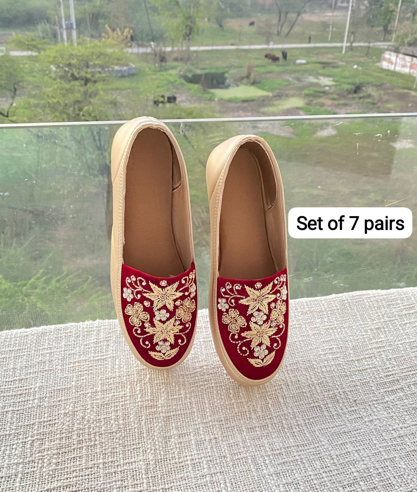 Embroidered Shoe