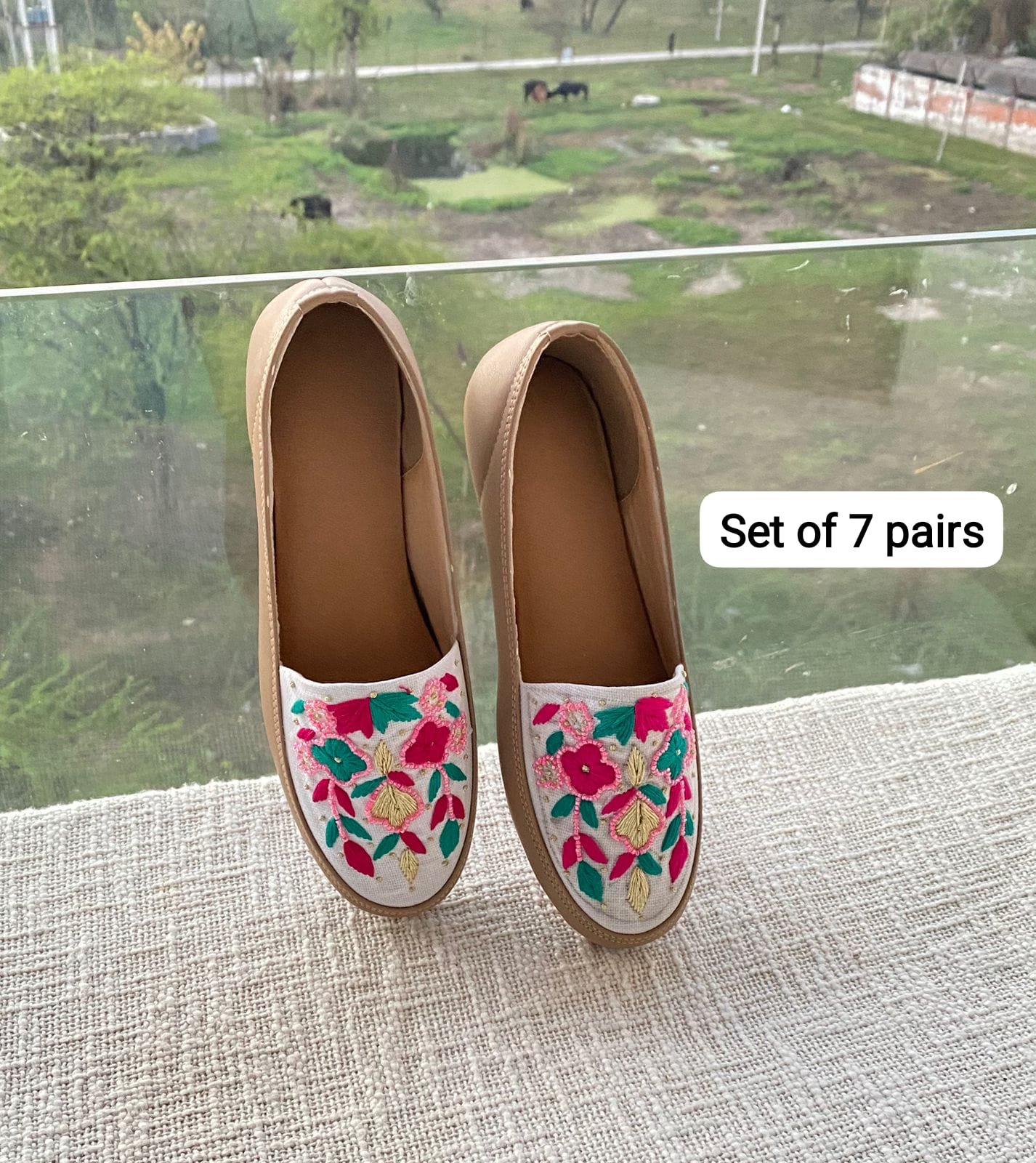 Embroidered Shoe