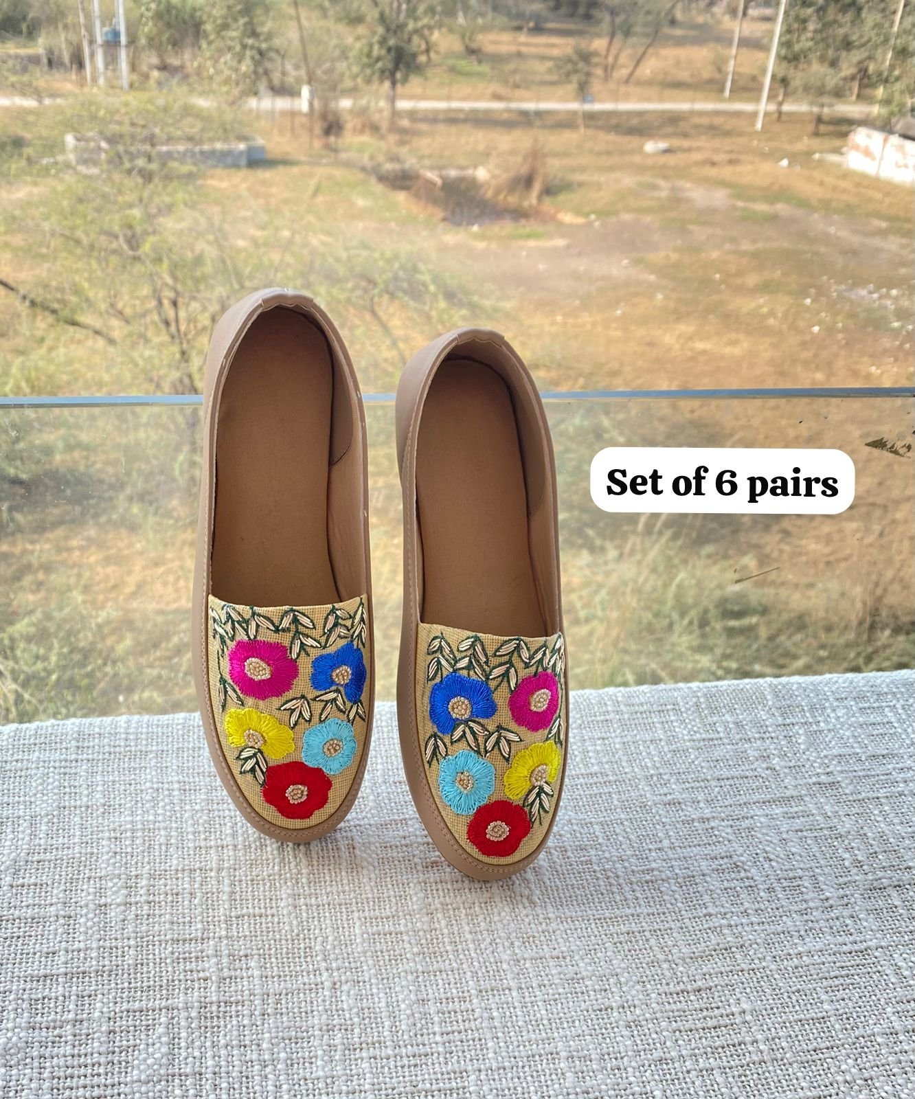 Embroidered Shoe