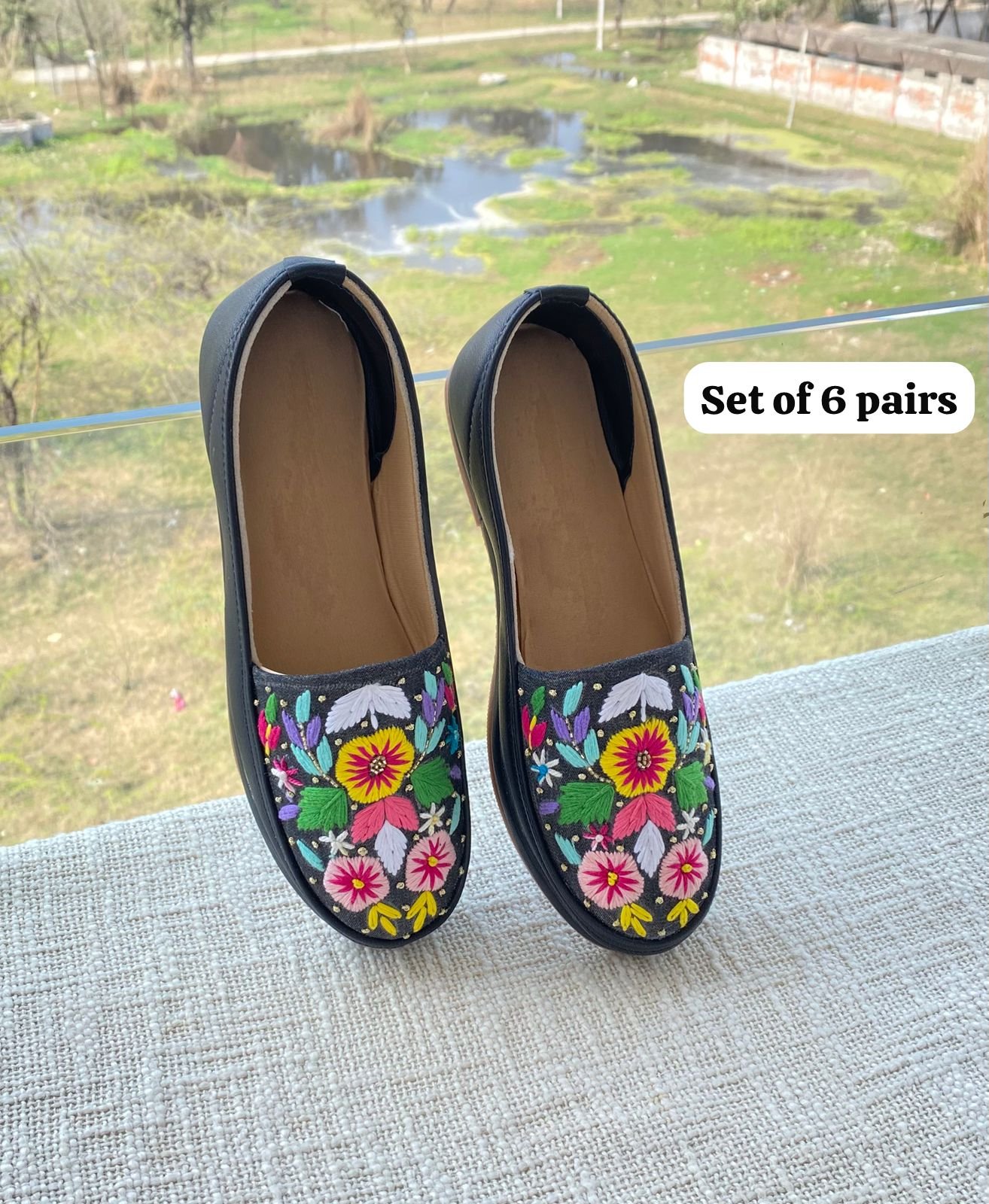 Embroidered Shoe