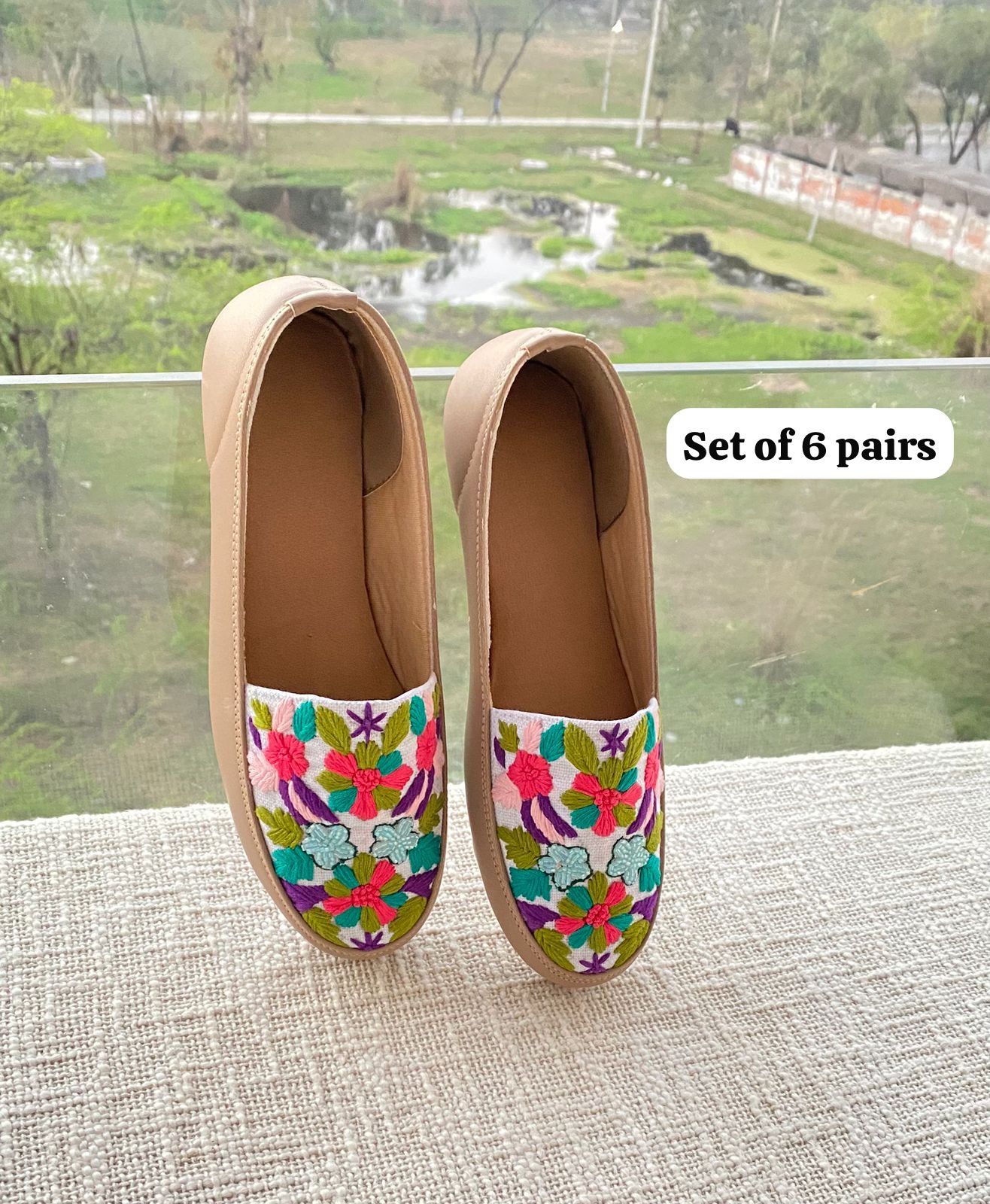 Embroidered Shoe