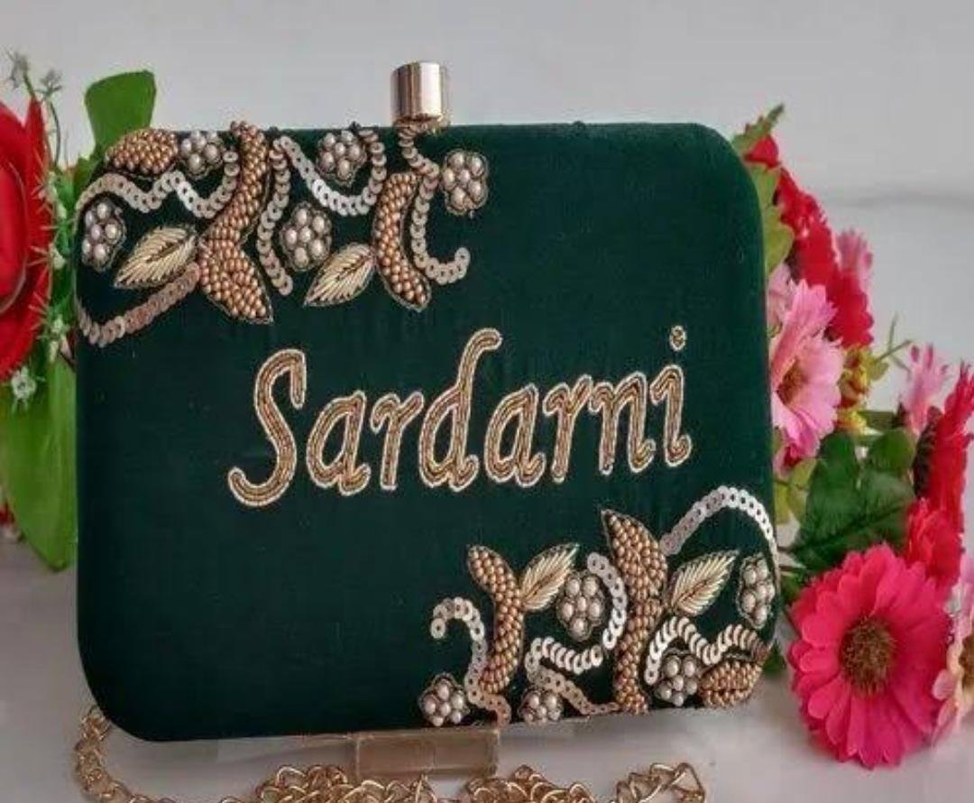 Rectangle Name clutch