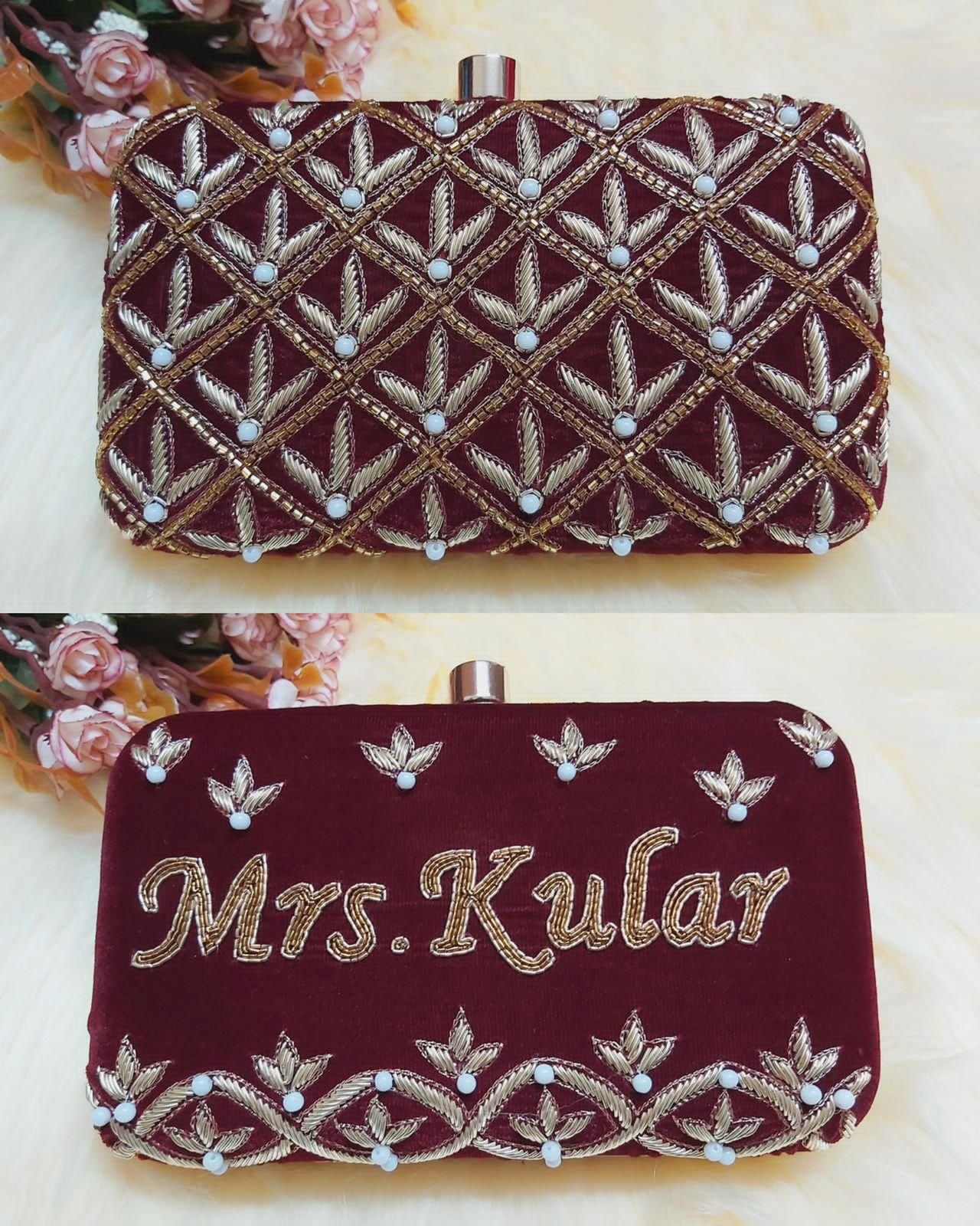 Rectangle Name clutch