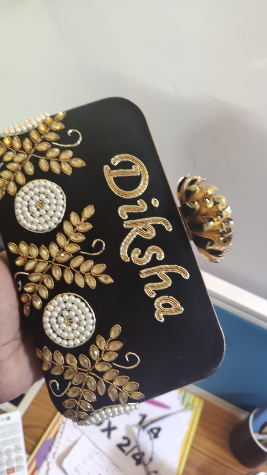 Rectangle Name clutch