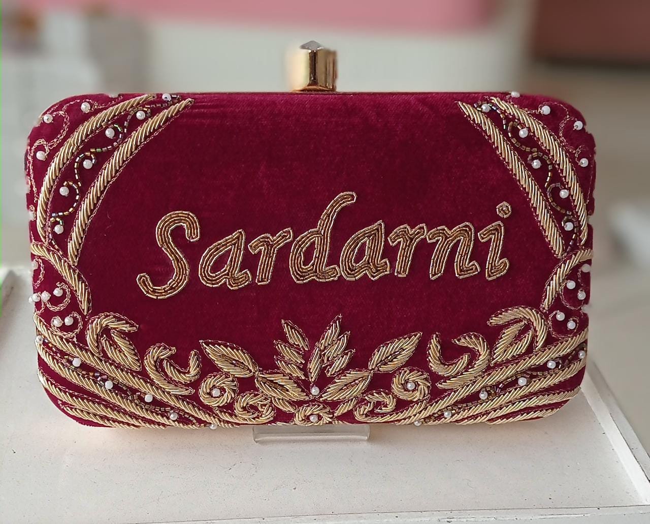 Rectangle Name clutch