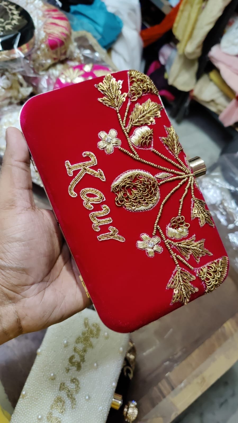 Rectangle Name clutch