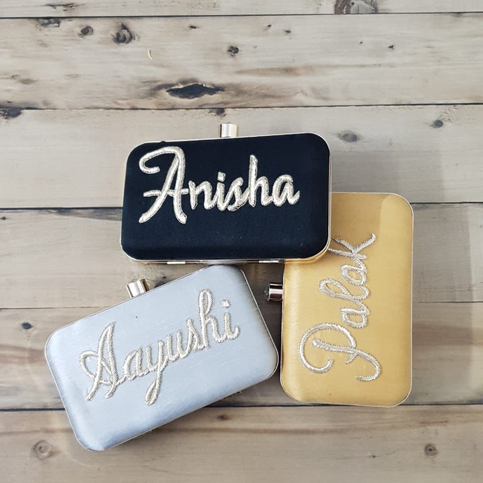 Rectangle Name clutch