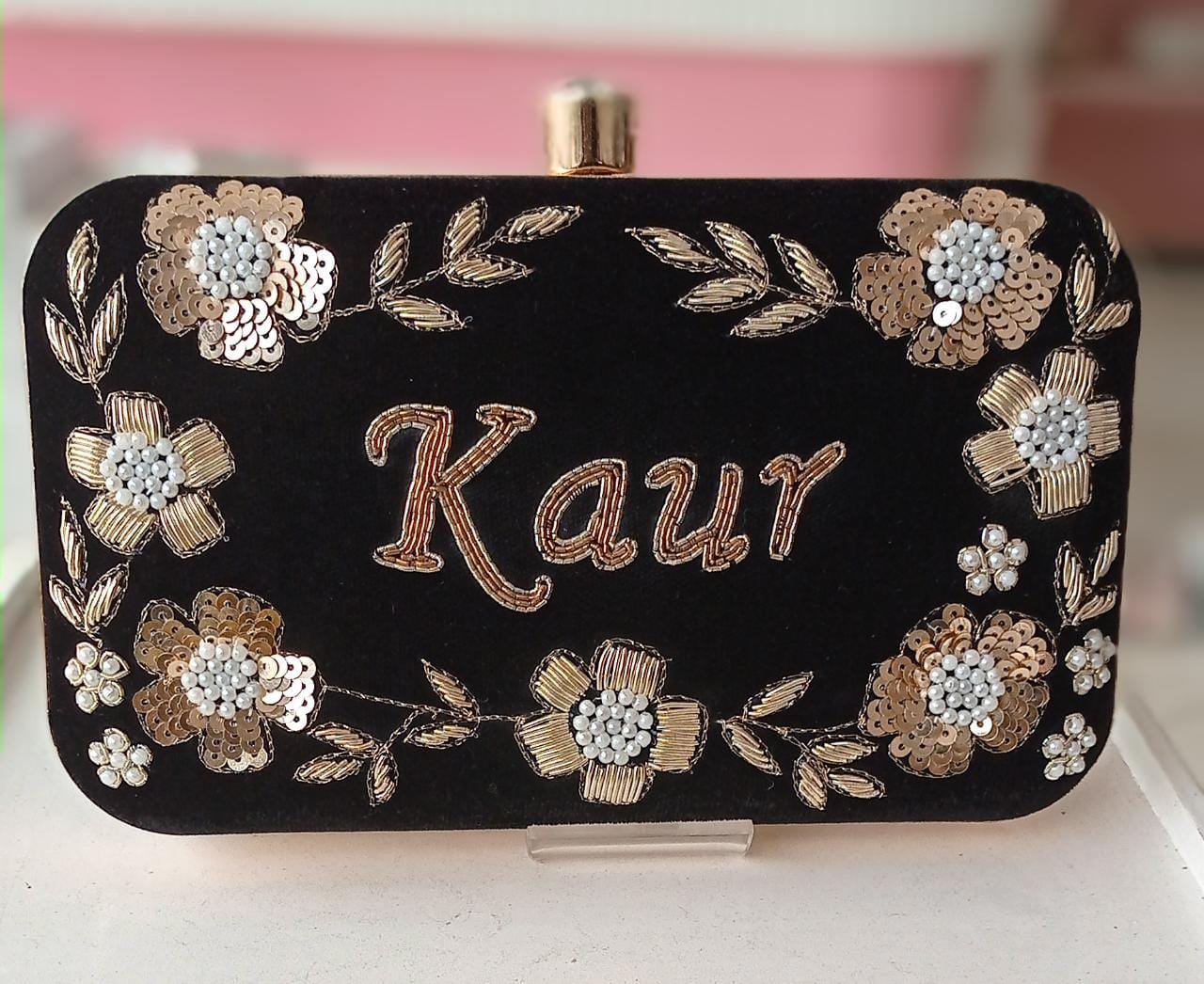Rectangle Name clutch