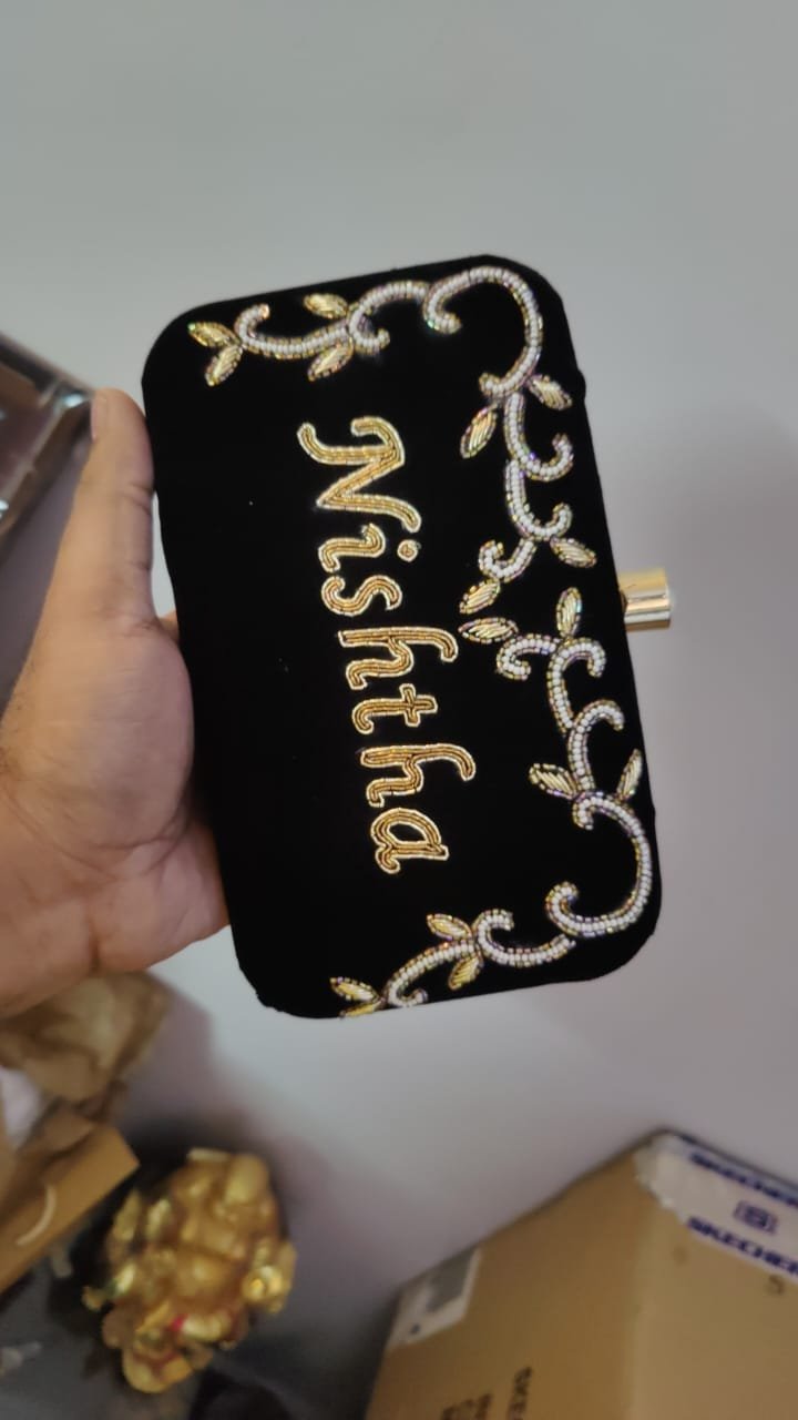 Rectangle Name clutch