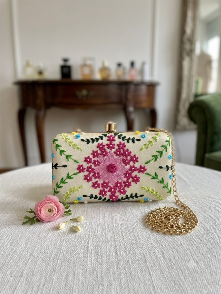 Rectangle clutch #650