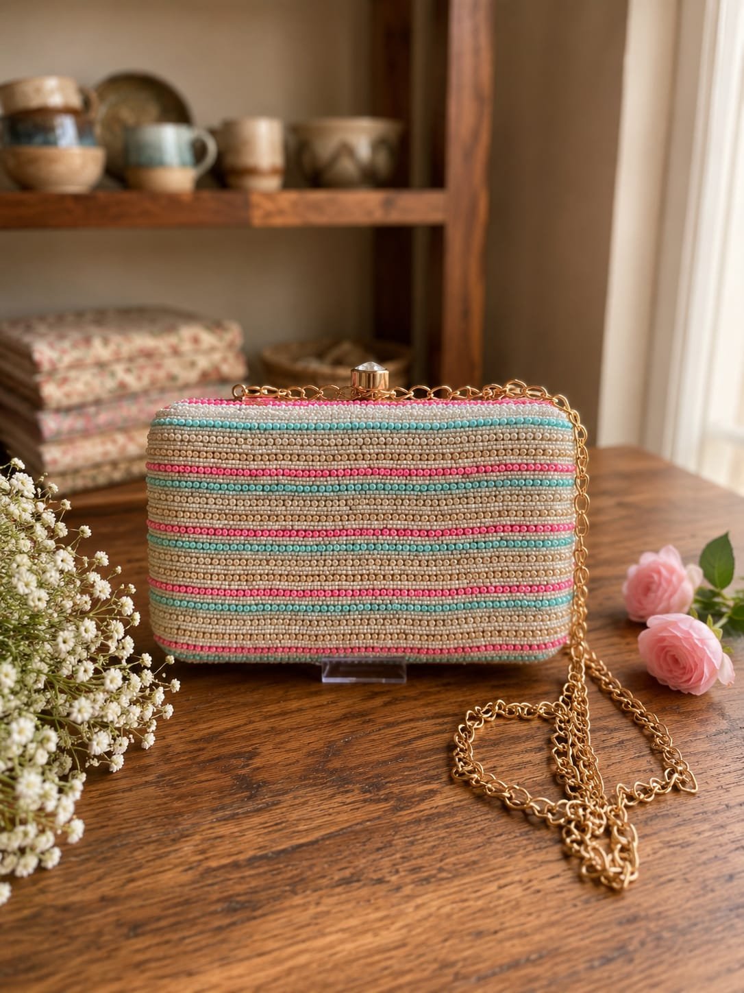 Rectangle clutch #650