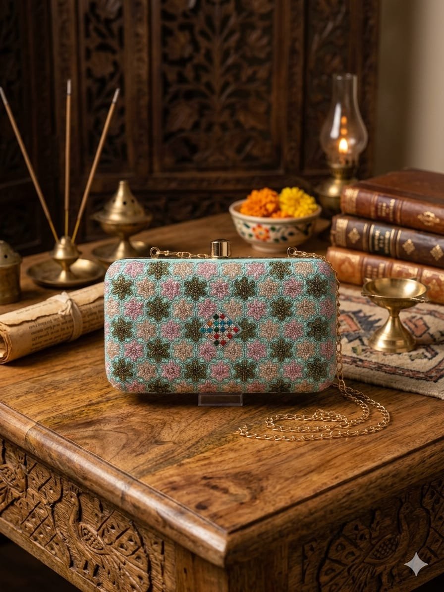 Rectangle clutch #650