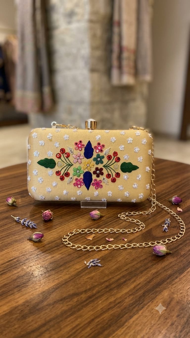 Rectangle clutch #650