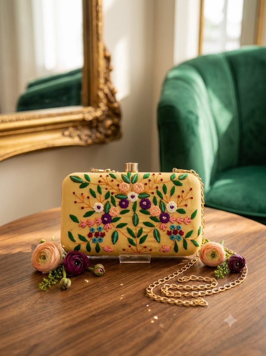Rectangle clutch #650
