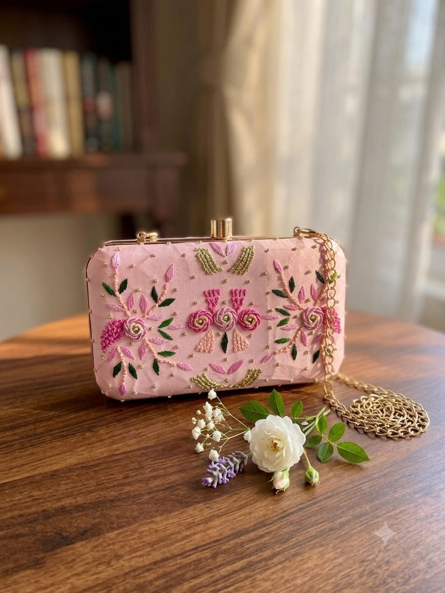 Rectangle clutch #650