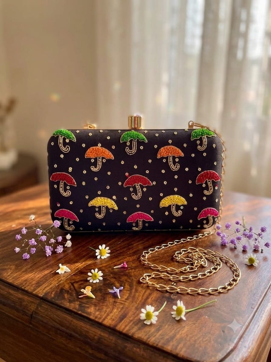 Rectangle clutch #650