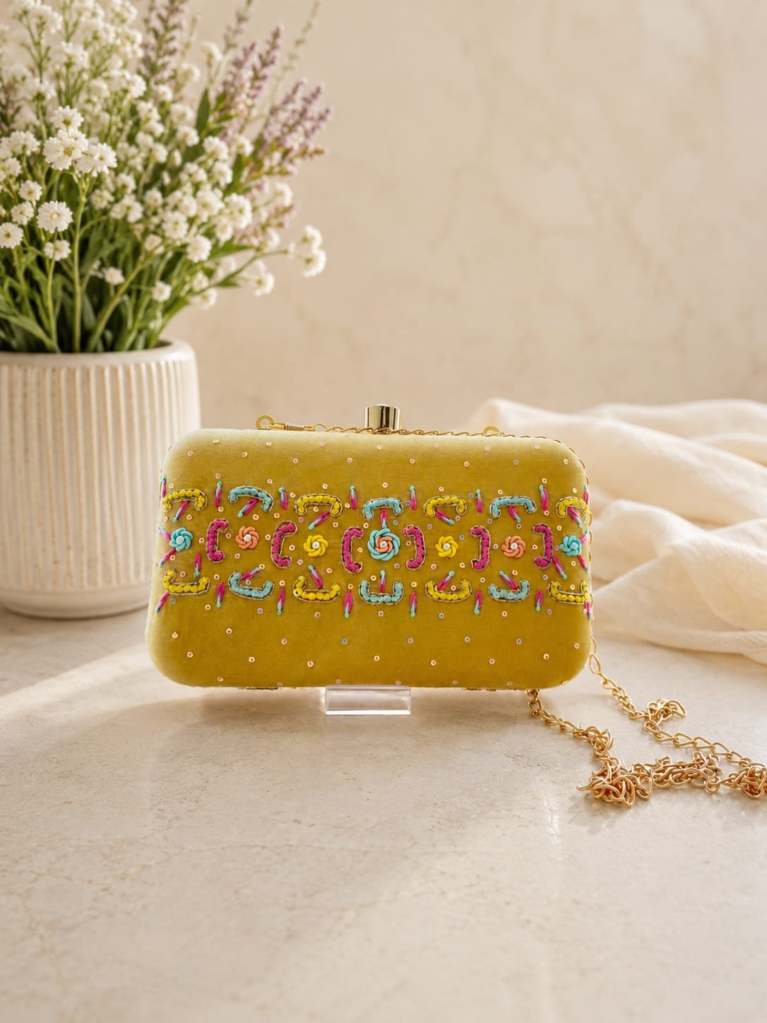 Rectangle clutch #650