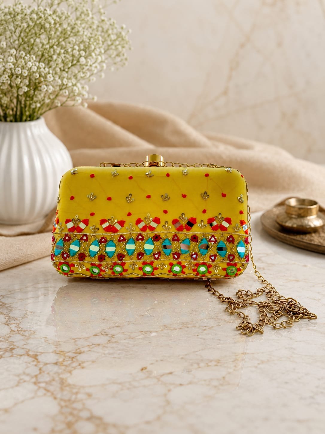 Rectangle clutch #650