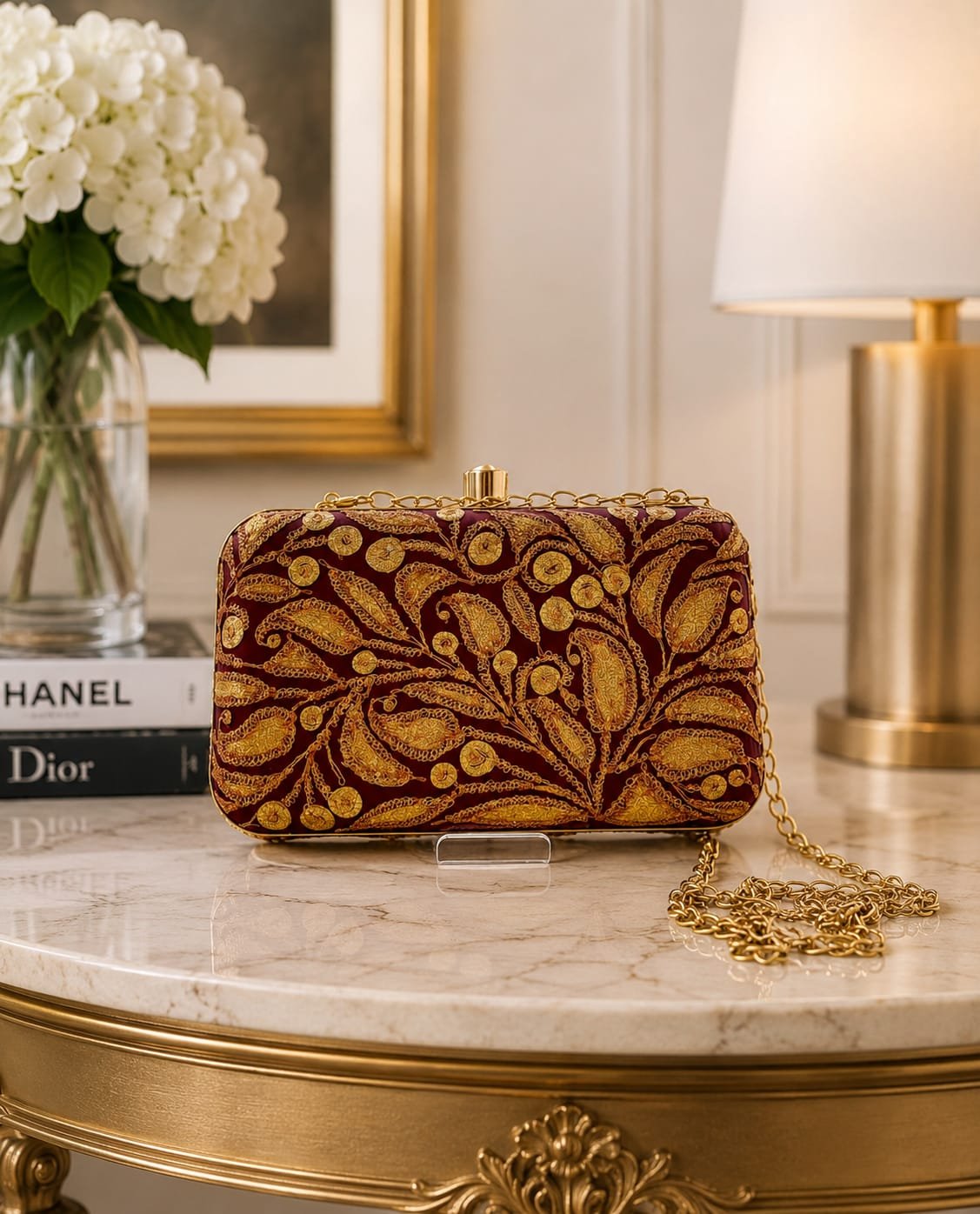 Rectangle clutch #650