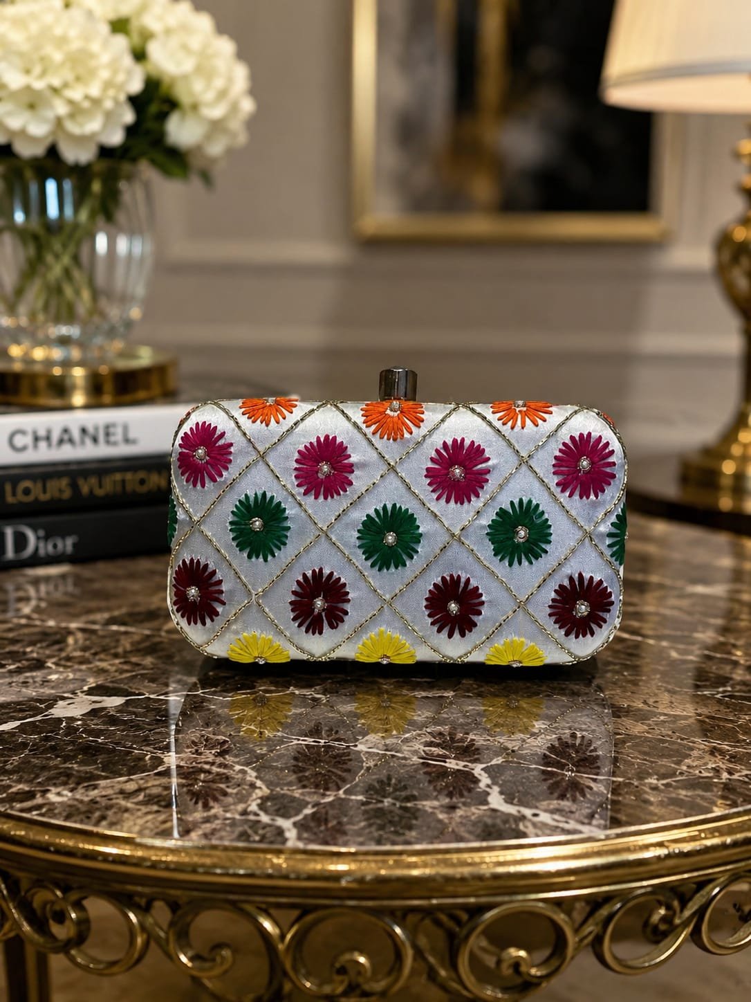 Rectangle clutch #650