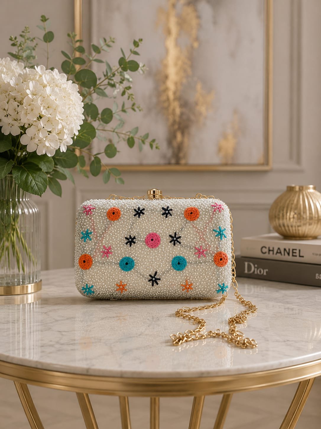 Rectangle clutch #650