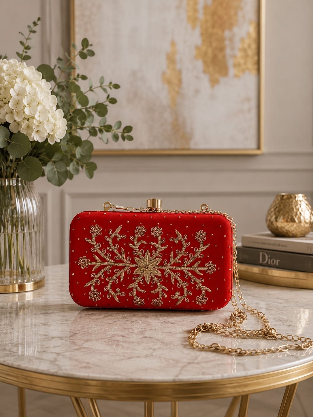 Rectangle clutch #650