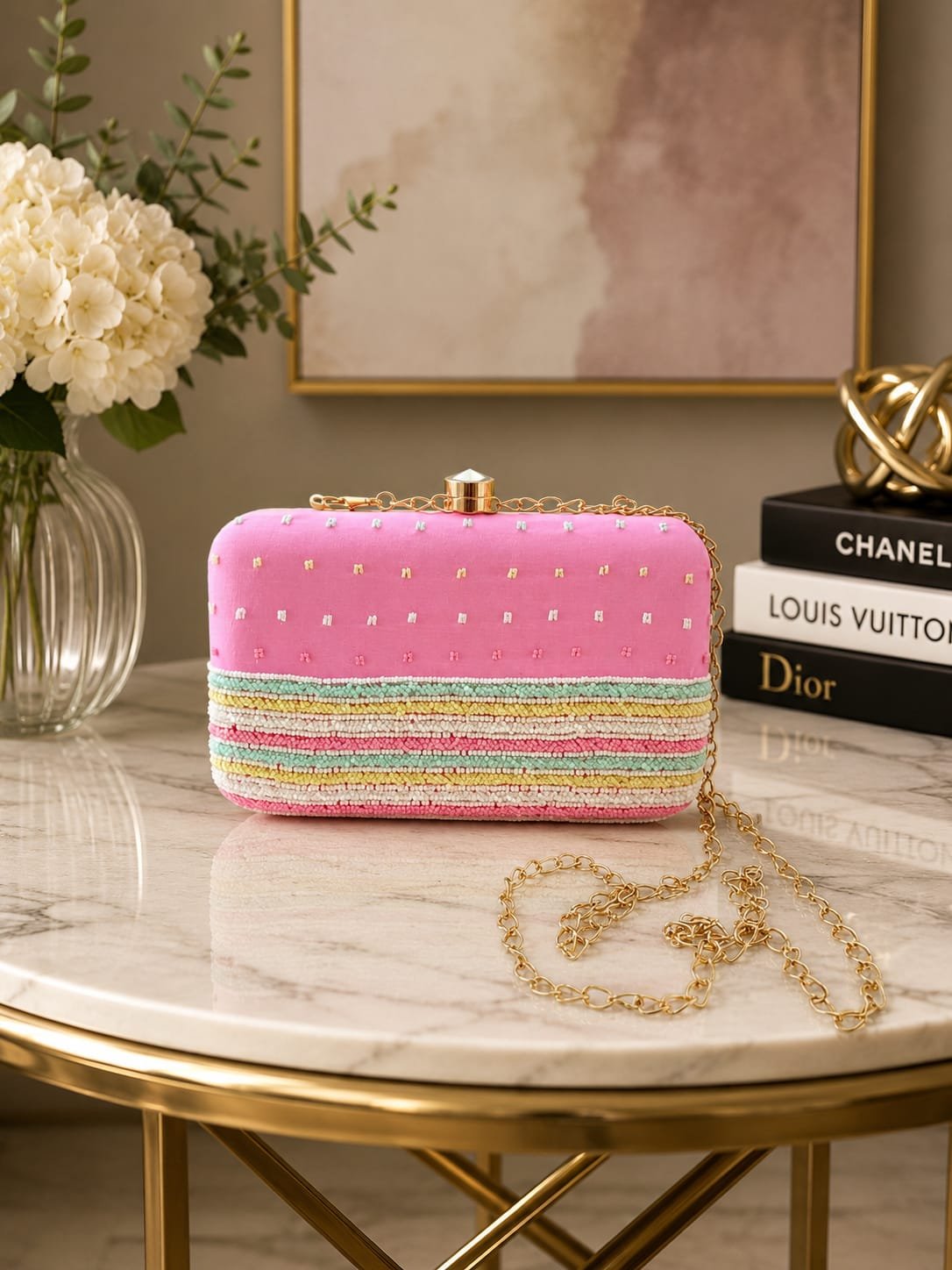 Rectangle clutch #650