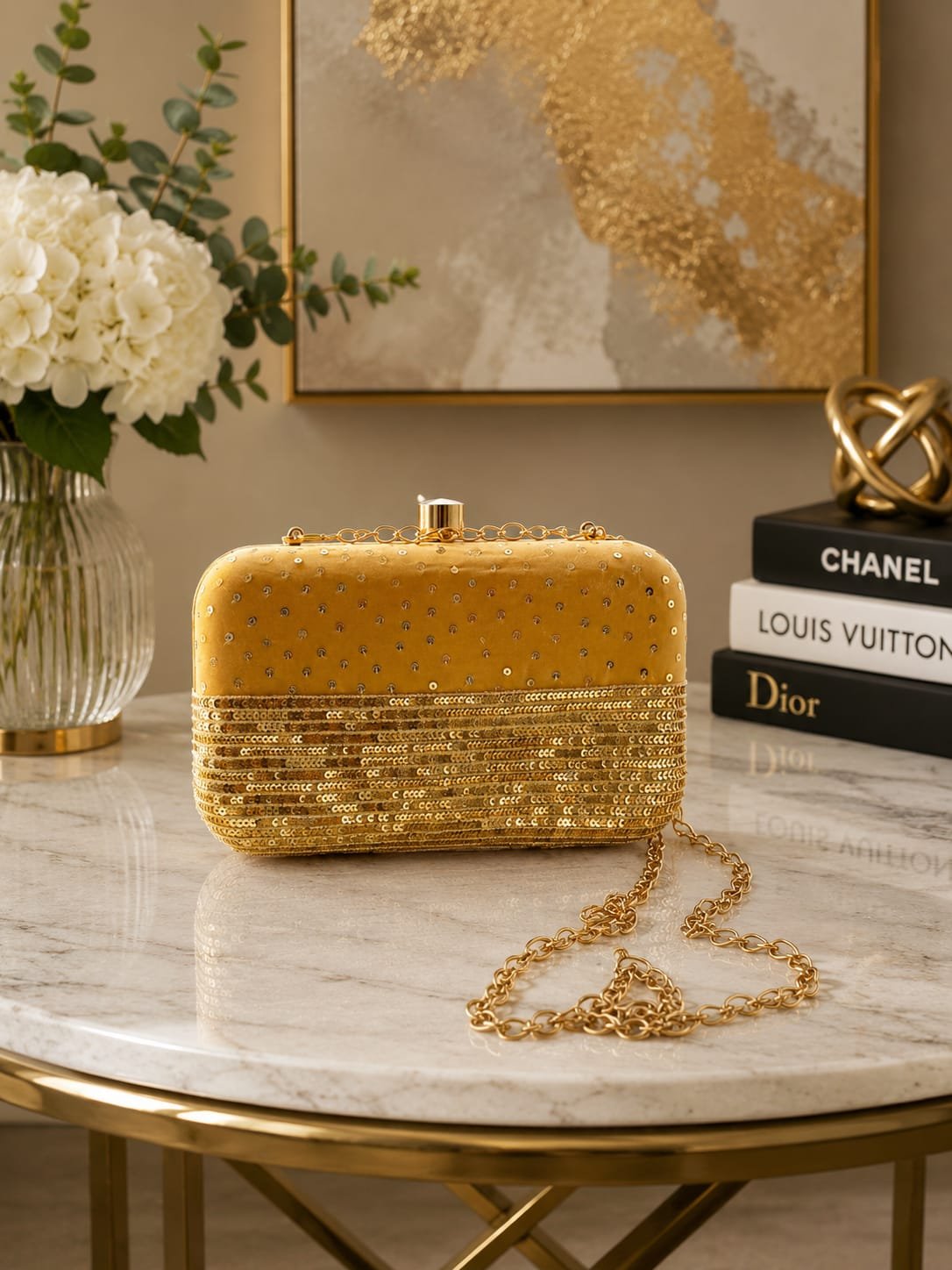 Rectangle clutch #650