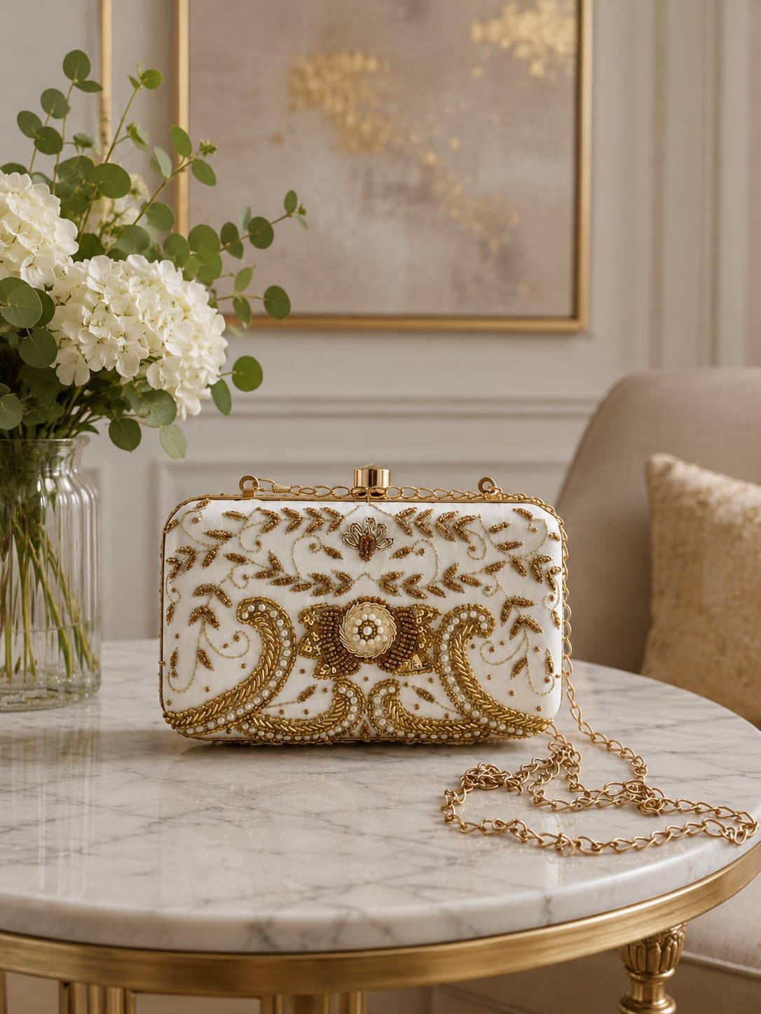 Rectangle clutch #650