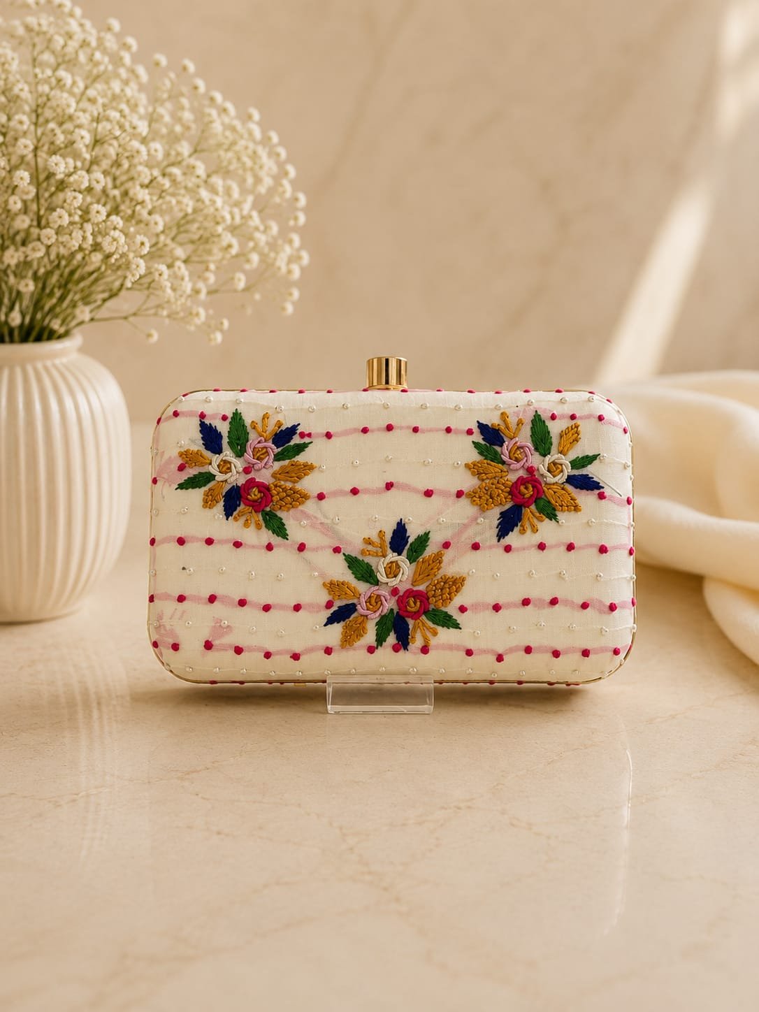Rectangle clutch #650