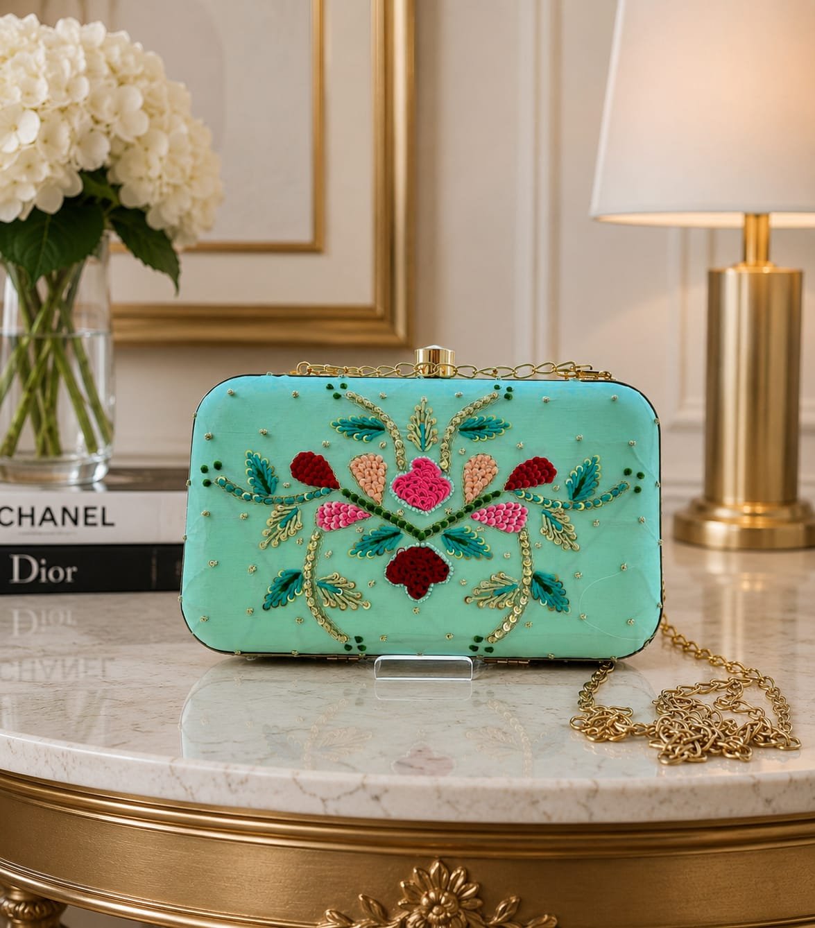Rectangle clutch #650