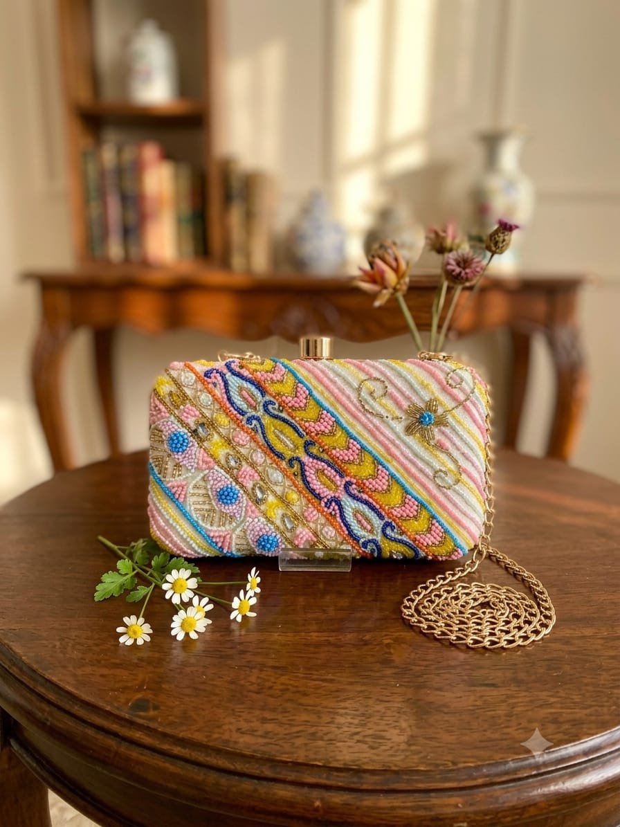 Rectangle clutch #650