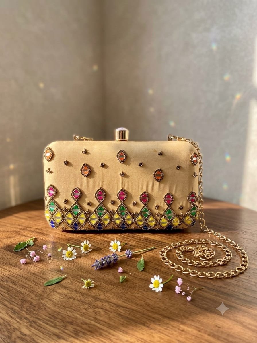 Rectangle clutch #650