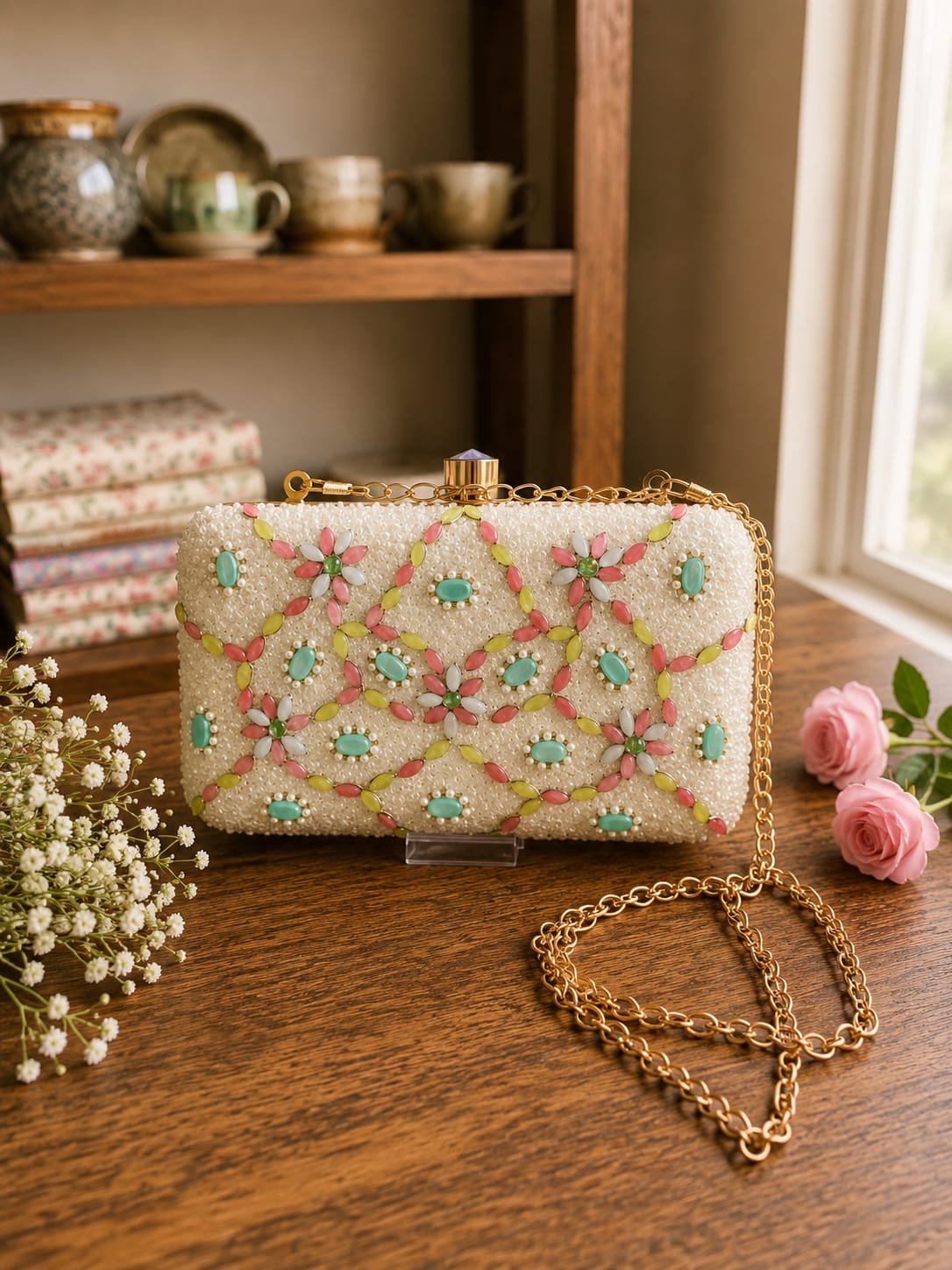 Rectangle clutch #650