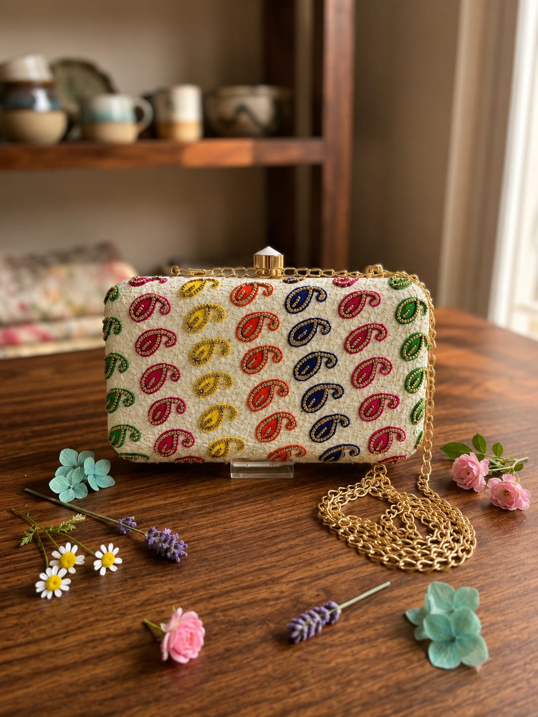 Rectangle clutch #650