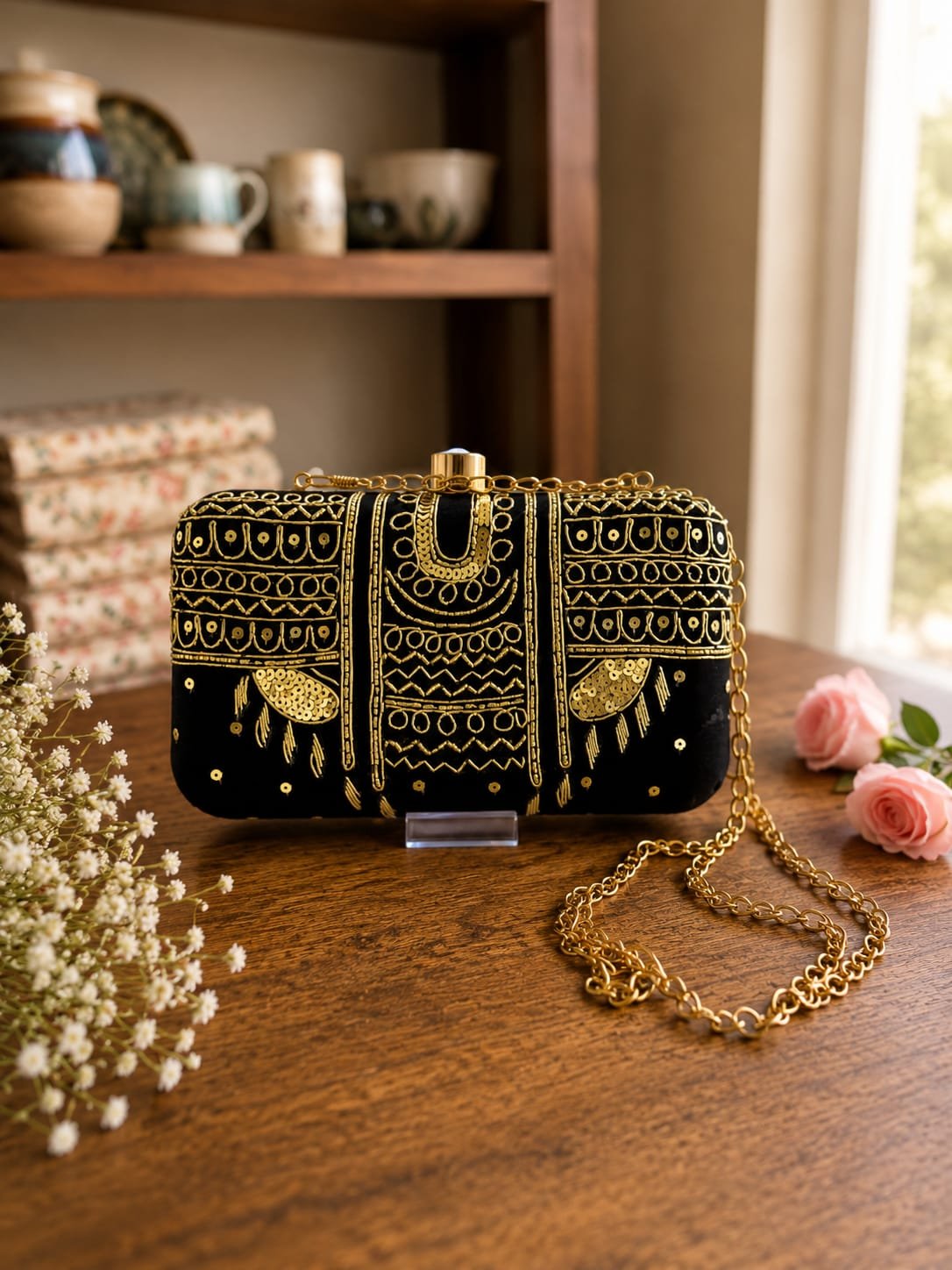 Rectangle clutch #650