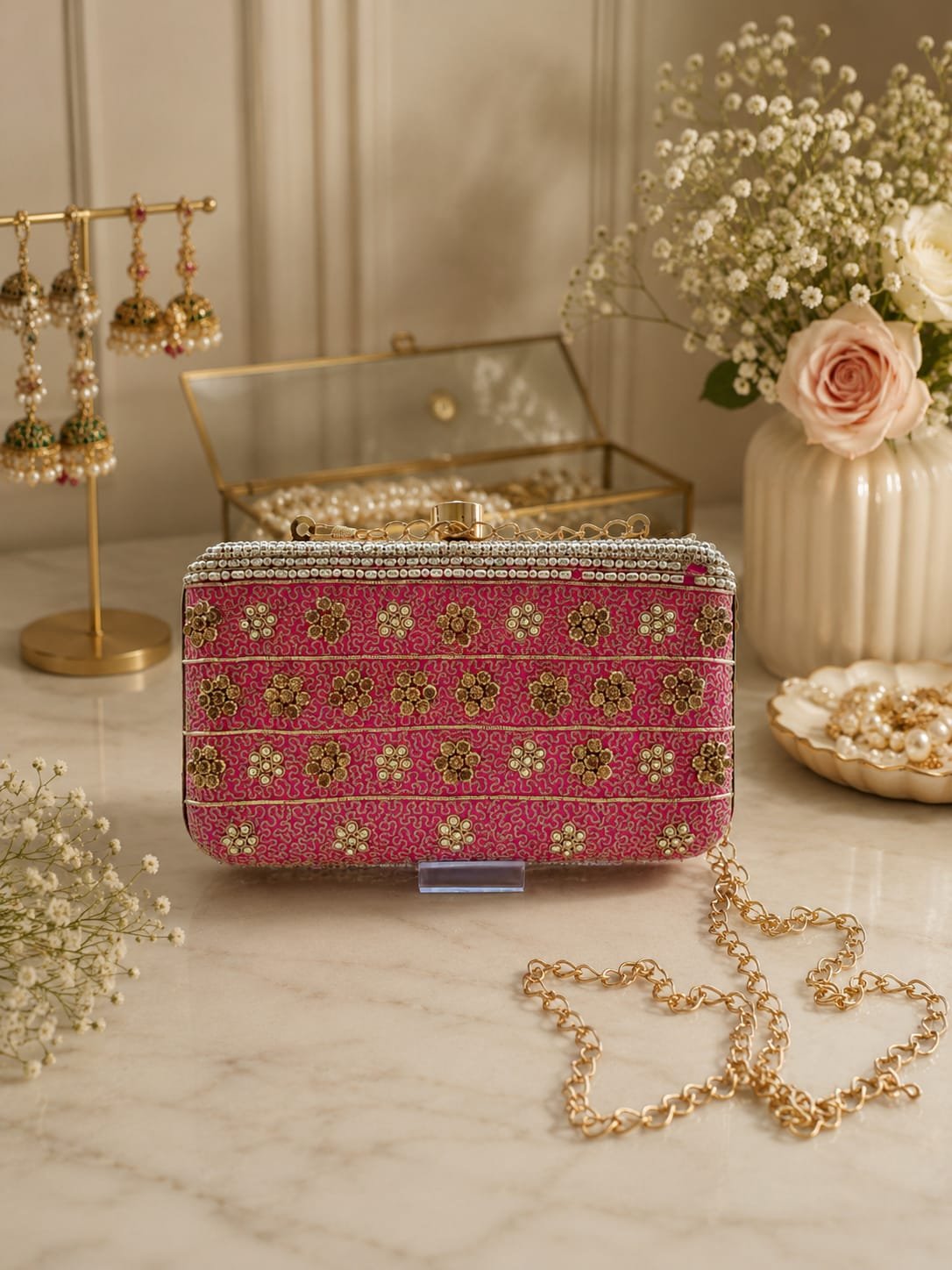 Rectangle clutch #650