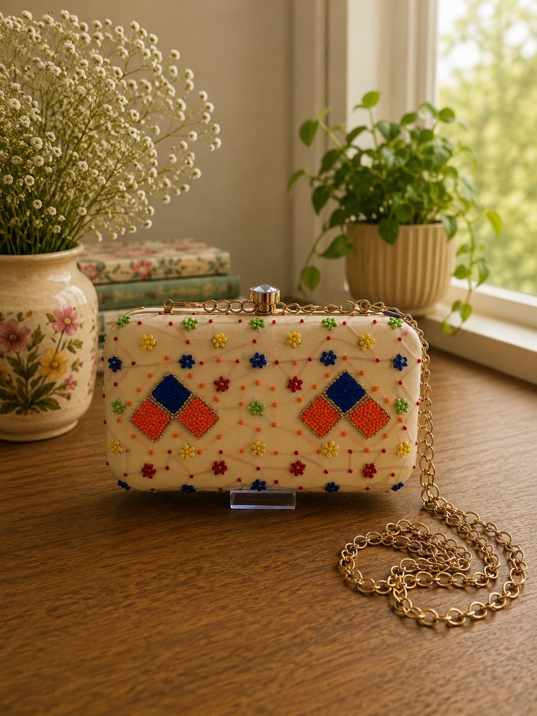 Rectangle clutch #650