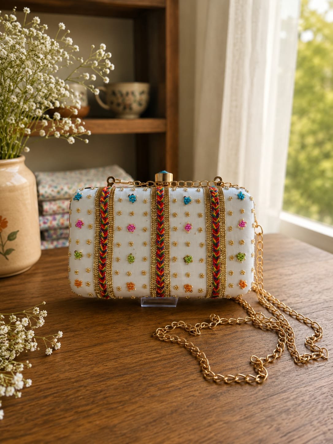 Rectangle clutch #650
