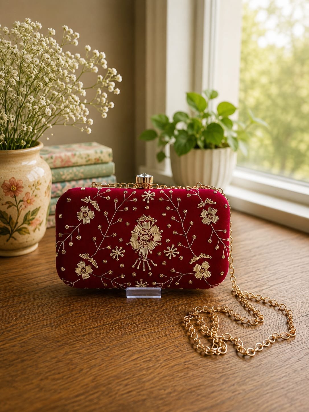 Rectangle clutch #650