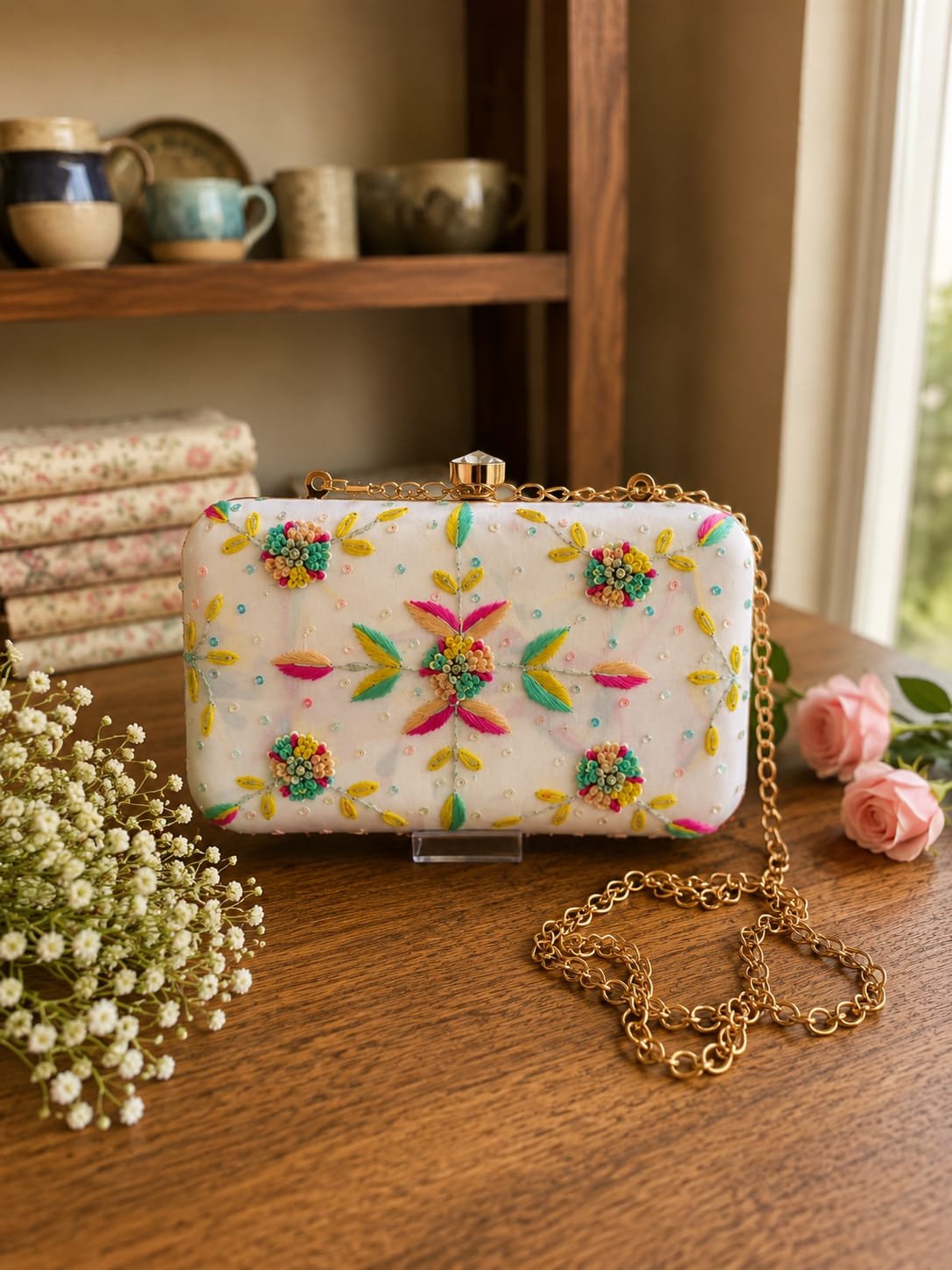 Rectangle clutch #650