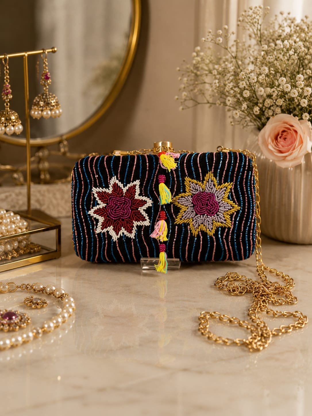 Rectangle clutch #650