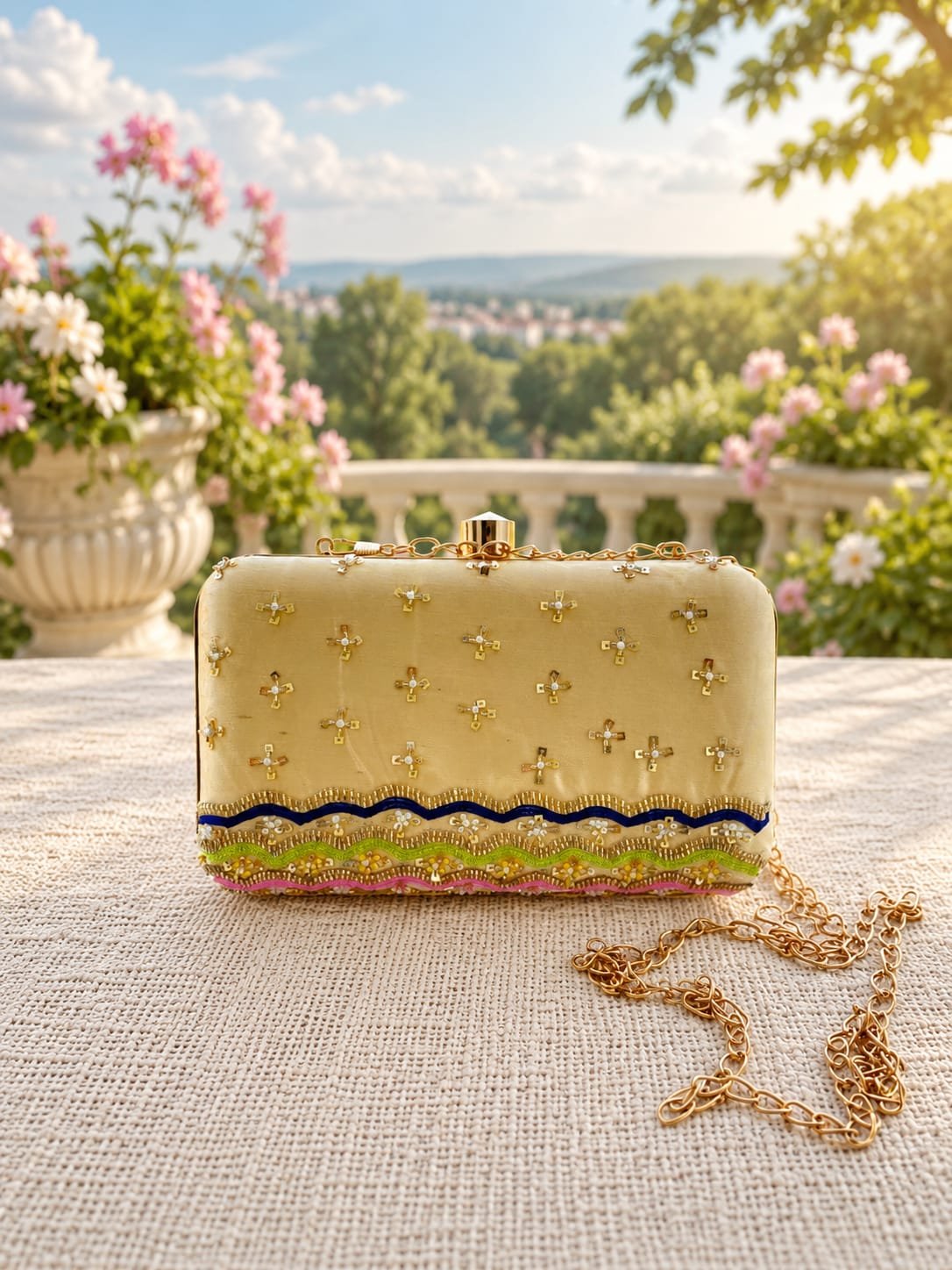 Rectangle clutch #650