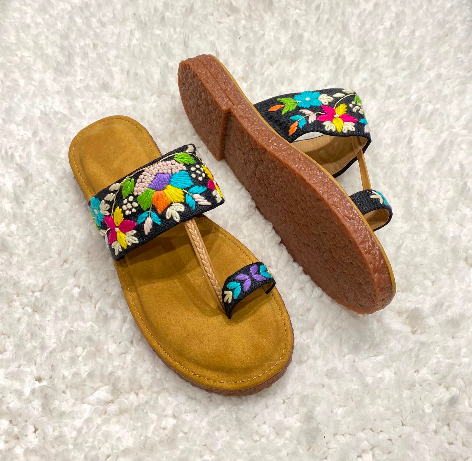 Dr sole kolhapuri slipper