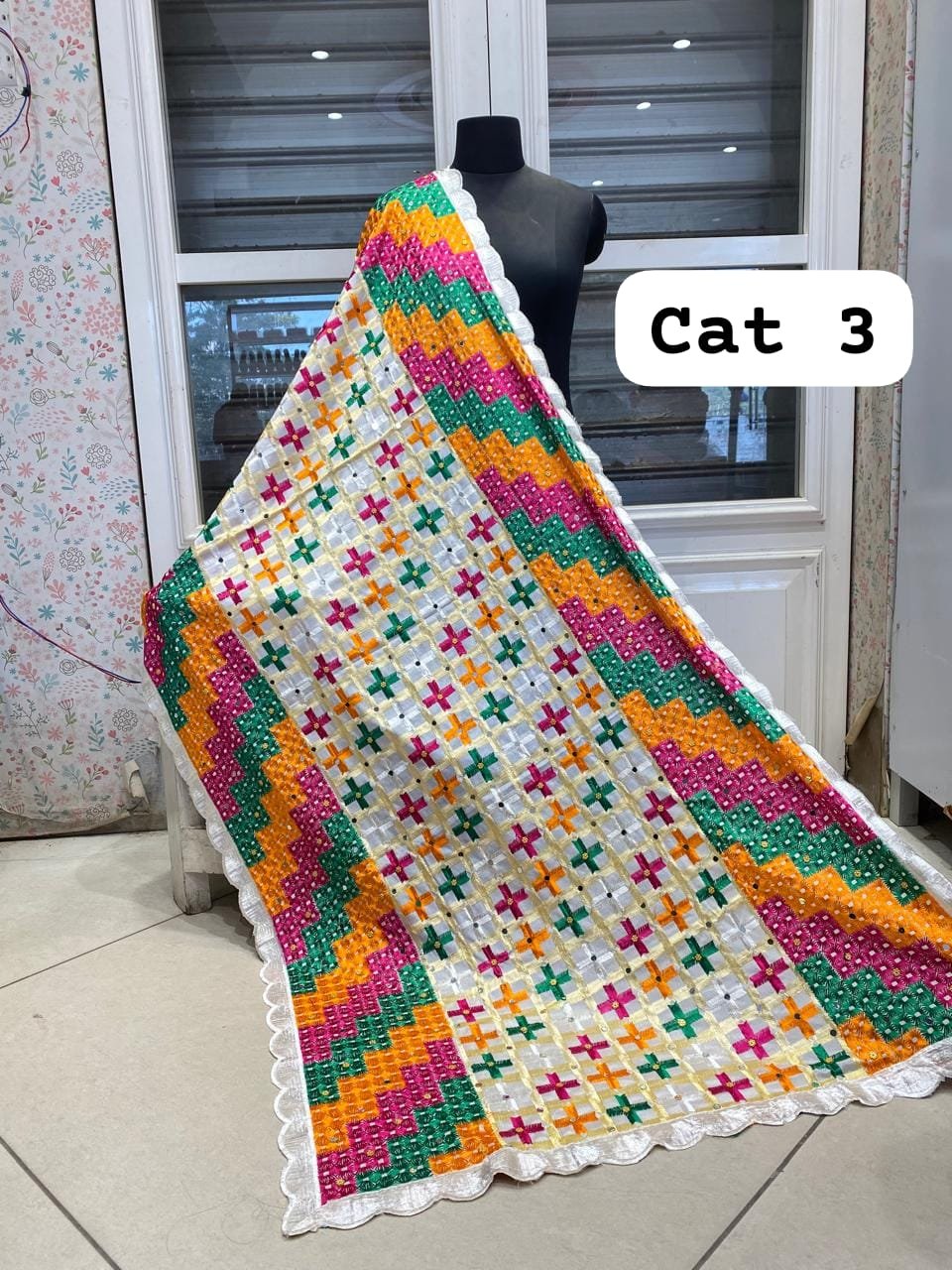 Phulkari Duppata cat-3 #750