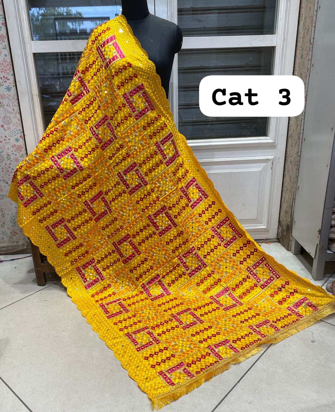 Phulkari Duppata cat-3 #750